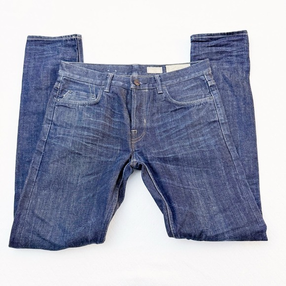 All Saints Men's Cigarette Skinny Fit Dark Wash Denim Jeans Size 30 - Picture 5 of 9
